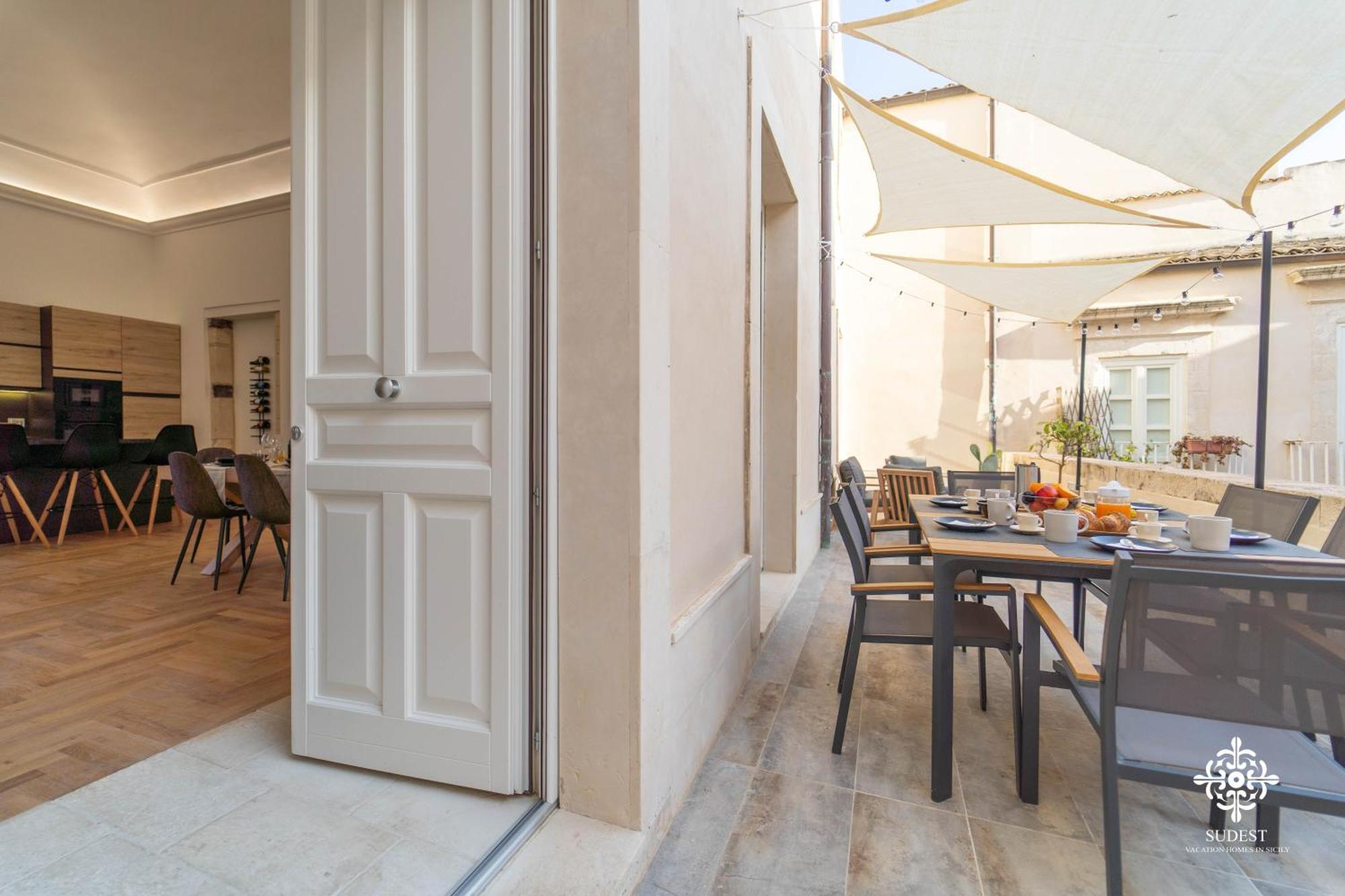 Ferienwohnung Residenza Dumah - Elegante Dimora In Centro Syrakus Exterior foto