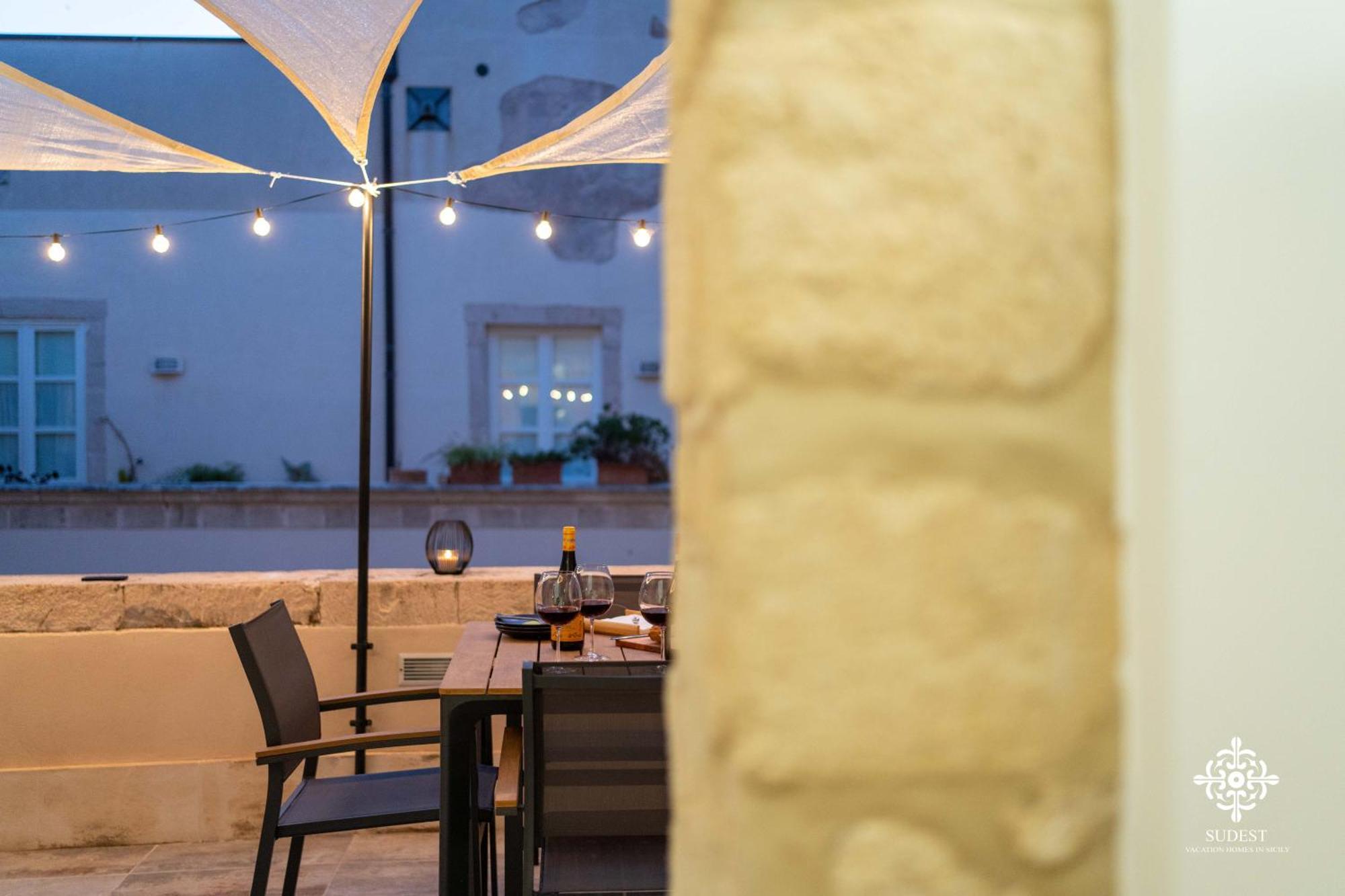 Ferienwohnung Residenza Dumah - Elegante Dimora In Centro Syrakus Exterior foto